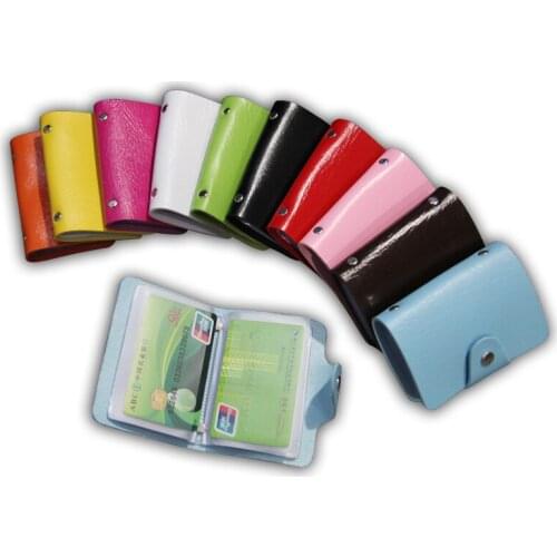 10.8x7.5cm Advertising card package pu ID card package PU pickup package custom factory wholesale