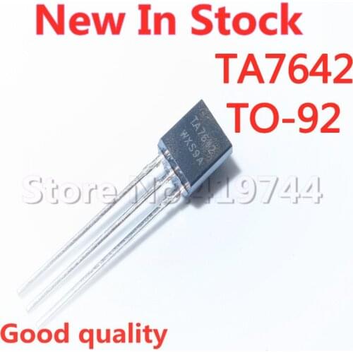 10PCS/LOT TA7642 TO-92 FM IF processor radio circuit In Stock NEW original IC