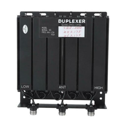50W UHF 6 Cavity Duplexer N Connector FREE tune radio repeat 380-520Mhz
