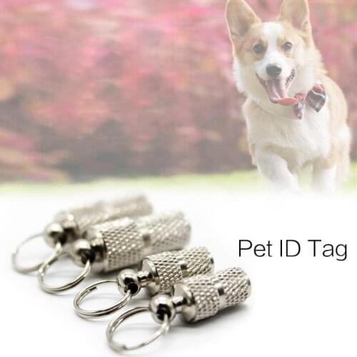 Anti Lost Pet Dog Tag Nameplate Necklace Name Address Phone Label Identity Hanging Bulldog Pet Id Tag Dog Accessories