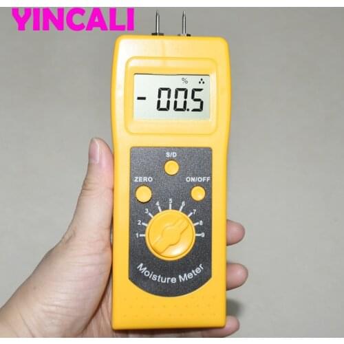 Fast Shipping Portable Digital Meat Moisture Meter DM300R Pork Moisture Tester Meat Moisture Detector Measuring Range 10% to 85