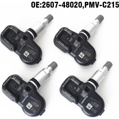4 PCS Car Tire Pressure Monitor Sensor TPMS 433MHZ For Toyota Camry CHR Land Cruiser 2017 2018 For LEXUS RX350 RX450 LS500h