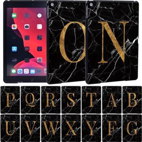For Apple IPad(2017/2018/2019)/IPad 2/3/4/Mini 1/2/3/4/5/Air(1/2/3)/Pro 11(2018/2020)/Pro(9.7/10.5) Letter Pattern Case