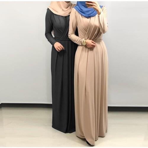 Eid Mubarak Kaftan Dubai Abaya Turkey Muslim Fashion Hijab Dress Islam Clothing Abayas Maxi African Dresses For Women Vestidos