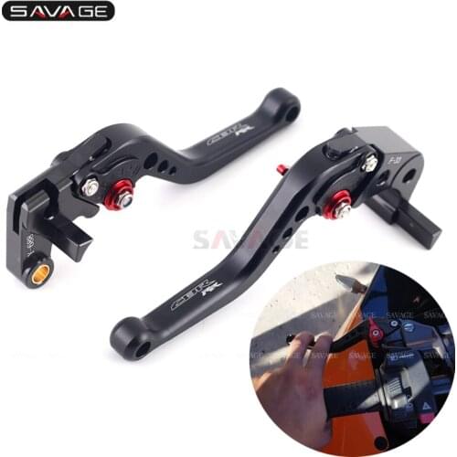 Short Brake Clutch Levers For HONDA CBR600RR CBR 600 RR 2003-2018 CBR1000RR CBR 1000 RR 2017 Motorcycle Accessories Logo Lever