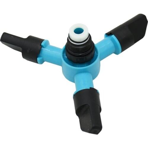 1/2" Male 3-Arm Rotating Sprinkler Nozzle garden lawn sprinkler 360 degrees Lawn Greenhouse Irrigation 15 Pc