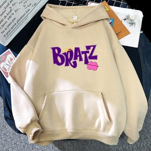 Bratz Rock Angelz Hoodies Sweatshirts Men Women Japanese Game Print Hoodie Pullover Unisex Kawaii Harajuku Fashion Hoody Tops