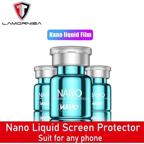 2 PCS Bottle Nano Liquid Screen Protector for iPhone 11 Pro XS MAX 7 8 6 Plus Universal Anti-scratch Curved Glass Protector Film