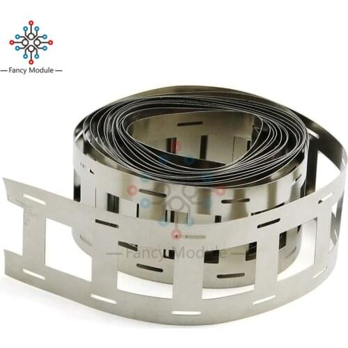1/3M Lithium Battery Holder Special Nickel Sheet 18650 Power Nickel-plated Steel Spot Welding Nickel Sheet 27MM Wide