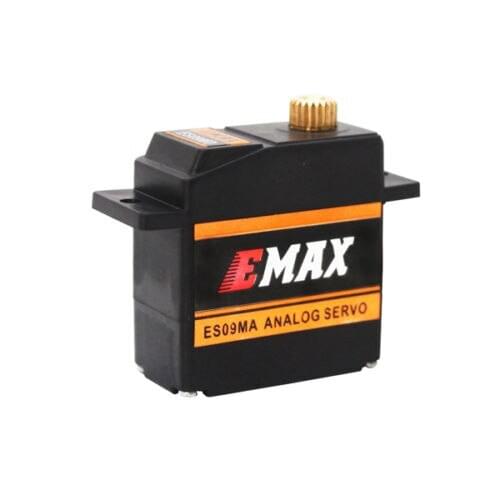 1pc EMAX ES09MA Analog Swash Digital Servo Metal Gear For 450 Helicopter Tail