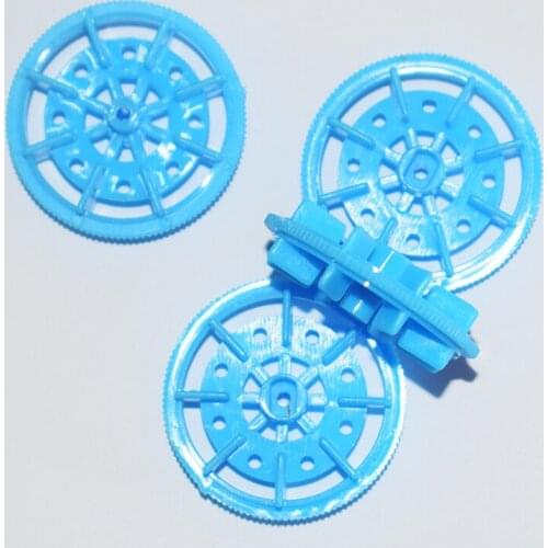 10/100pcs 34mm toy yuanmbm rc car ship TT motor wheel tamiya toy accessories technology model parts baby toys 34112A