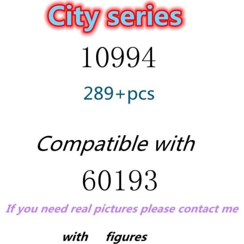 289pcs 10994 Building Block Toy City Series 60193 Assembled Building Block Childrens Toy Gifts