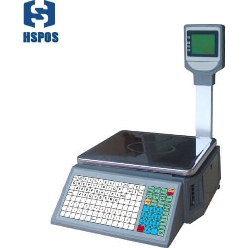 30Kg label stickers Weighing Scales Printing Barcode Printing Cash Register Scale Bs16