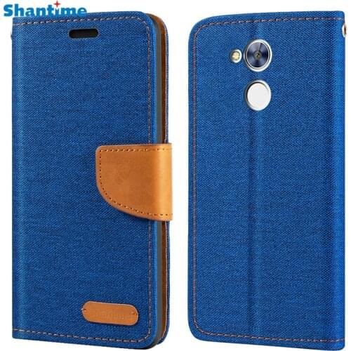 Oxford Leather Wallet Case For Huawei Honor 6A With Soft TPU Back Cover Magnet Flip Case For Huawei Honor Holly 4 Honor 5C Pro