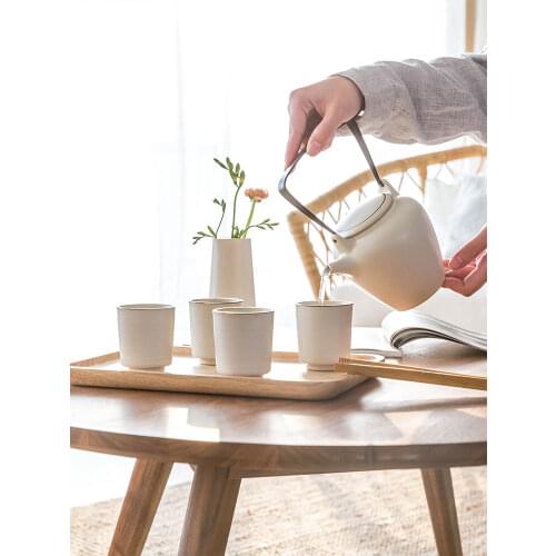 Japanese Porcelain Kung Fu Tea Set Set Household Tea Set Teapot Teapot Scented Teapot Teacup tea pot and cup set