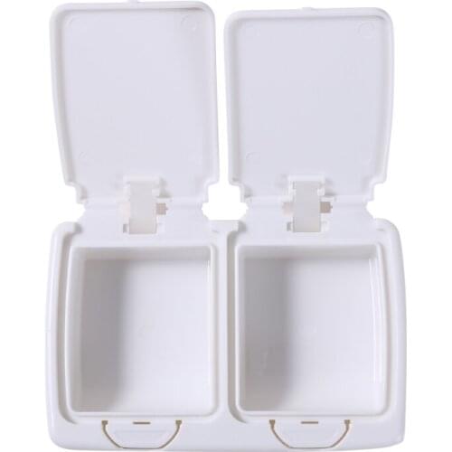 New Simple Desktop Mini Stationery Storage Box Kawaii Desktop Organizer Journal Tape Sticker Sundries School Office Supplies