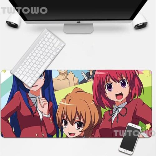 Toradora Taiga Aisaka Large Size New Mouse Pad Art Cartoon Lovely Natural Rubber Anime Gamer Home Carpet Mouse Mat