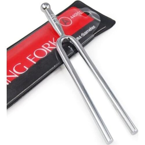 NEW Hot Stainless Steel Guitar Tuner Tunning 440Hz A Tone Tuning Fork Musical Instrument Excellent for Guitar Accessories