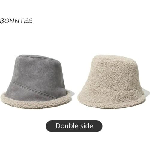 Bucket Hats Women Mujer Caps Outdoor Thicker Temperament Fisherman Flat Casual Daily Beach Trendy Aesthetic Teens Ulzzang Design