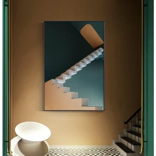 Modern Industrial type structure art Canvas Painting posters and print home decor wall art Picture for Living Room Bedroom Aisle