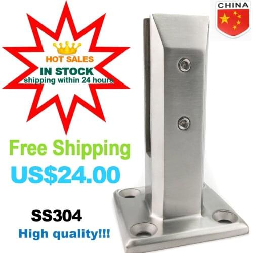 YL 304 satin High quality swimming pool stainless railing glass spigot