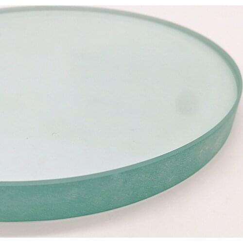 1PC 125mm Large Armoured Tempered Glass Stalinite Plat Lens High Temperature Acid and Alkali Resistance Toughened Glass Lenses