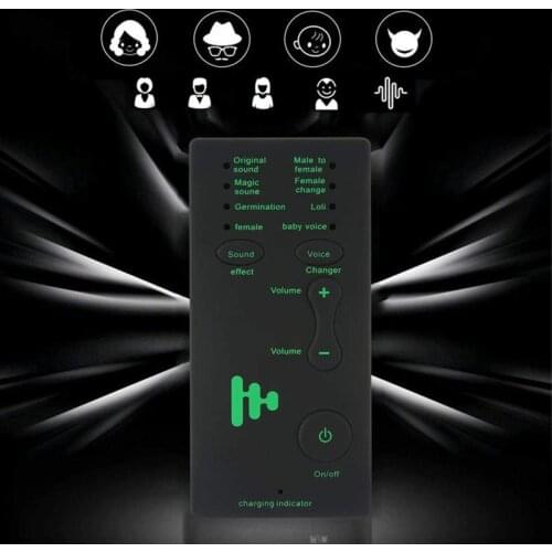 2021 Voice Changer Device For Kids/XBOX/PS4/Phone/iPad/Computer/Laptop/Tablets 7 Different Sound Changes Voice Changer