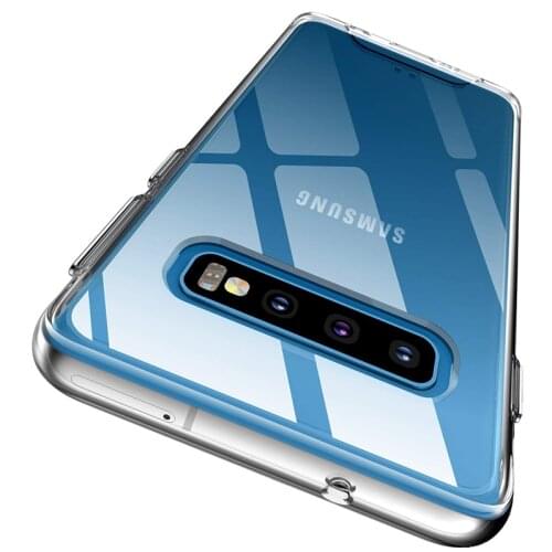 Case For Samsung Galaxy S10 Plus Transparent Clear Soft TPU Phone Case For Samsung Galaxy S21 S20 S10 S9 S8 Cover