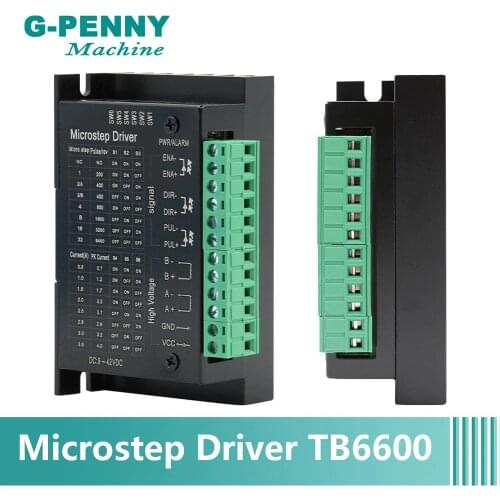 CNC NEMA17 / NEMA23 Stepper Motor Driver TB6600 Upgraded version H4000, Maxium Current 4.0A, 9-42VDC , high quality, low noisy