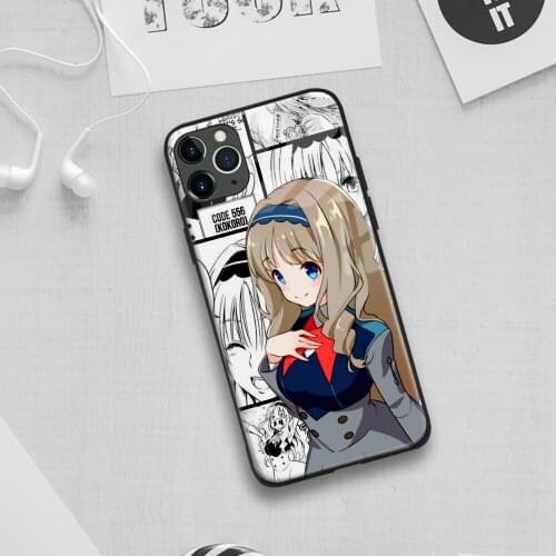Kokoro Connect anime Soft Silicone Glass Phone Case for IPhone SE 6s 7 8 Plus X Xr Xs 11 12 Mini Pro Max Samsung