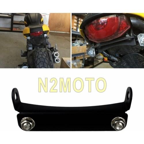 8mm/10mm Motorcycle Steel Rear Turn Signal Bracket Kit For Ducati Scrambler 400/800 Icon Full Throttle Classic Urban Enduro 62