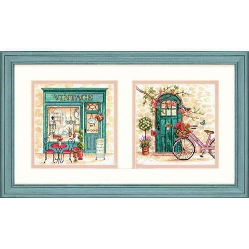 Cross Stitch Set Chinese DIY Kit Embroidery Needlework Craft Packages Cotton Fabric Floss New Designs EmbroideryZZ713