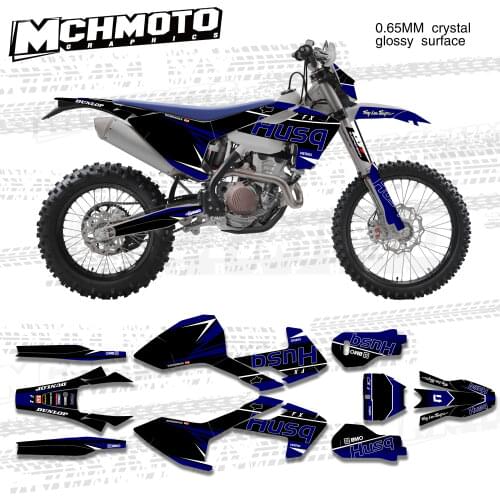 MCHMFG Motorcycle Team Graphic Decal & Sticker Kit DECO For Husqvarna TE FE TX 2017 - 2019 TC FC TX 2016 2018 125 150 200 250 35