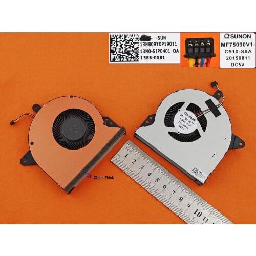 New Laptop Cooling Fan For Lenovo For ASUS G752v G752vy G752vt G752vl (For VGA fan，Original) PN:MF75090V1-C520-S9A