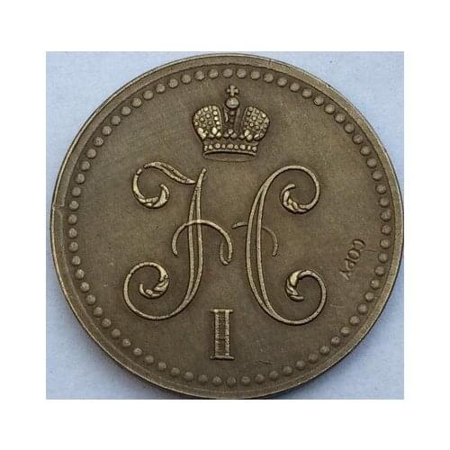 Wholesale 1840 russian coins 1 Kopeks copy 100% coper manufacturing