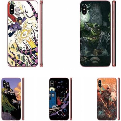 Transparent TPU Case For Xiaomi Redmi 3 3S 4 4A 4X 5 6 6A 7 K20 Note 2 3 4 5 5A 6 7 Plus Pro New Retro Doctor Who Comic Book