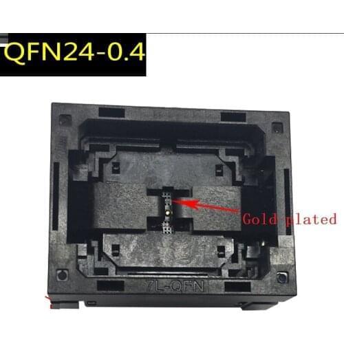 QFN24-0.4 IC test seat NP506-024-024-SC-G pin pitch 0.4mm