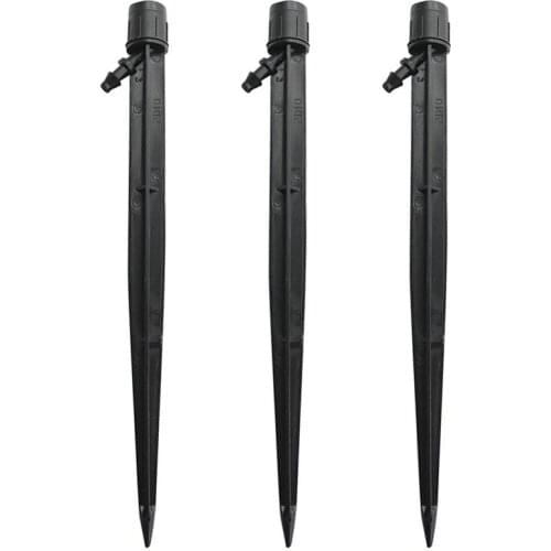 Scattering Sprinklers with 4mm barb Tilting water inlet Garden Drip irrigation Cone Dripper Greenhouse Vegetables fountain 20 Pc