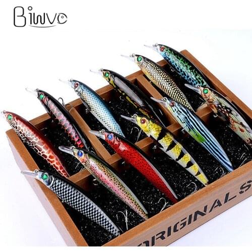 Biwvo Fishing Lure Metal Jig Minnow Hard Accessories Tinsel Fish Lures Ice Wobblers Winter Isca Artificial Bait