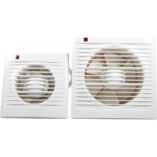 Exhaust Fan12W 220V Ventilating Exhaust Extractor Fan Wall Mounted Window Fan 4 inch/6 inch