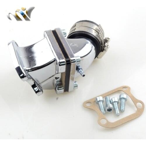 High Performance carb INLET Manifold Intake PIPE for DIO 18/27 50 CX ZX SE50 SK50 SA50 Elite Spree Shadow 2 Stroke scooter Moped