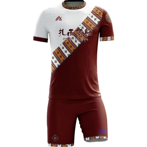 XiZang City Chinese Charateristic Custom soccer wears uniforms sportswear set Team Football Wear Soccer Jerseys