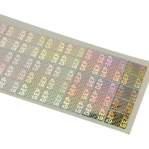 Custom packaging waterproof sticker paper label printing