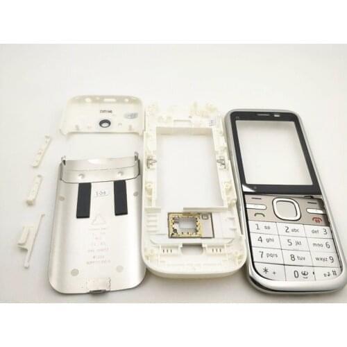 10PCS/lot New Full Housing Case For Nokia C5 C5-00 With English Keyboard