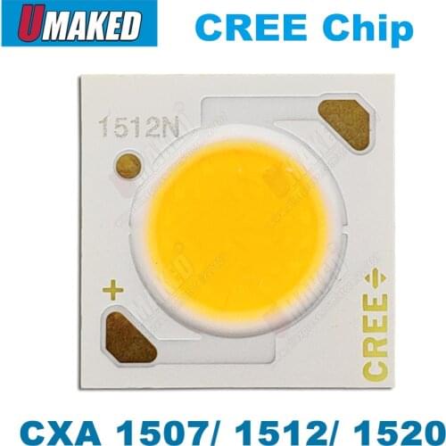 10pcs Original CREE CXA1512 COB Led Emitter Lamp Light CXA 1507 1520 37V White 5700K Warm white 3000K Natural white 4500K