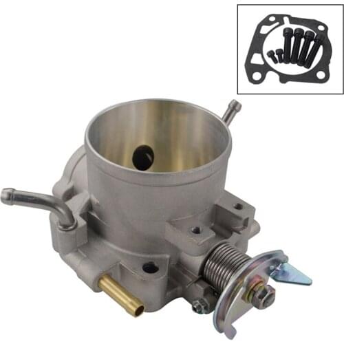 70Mm Cast Throttle Body W/Bolts & Gaskets For Honda Civic Si Acura B D F H