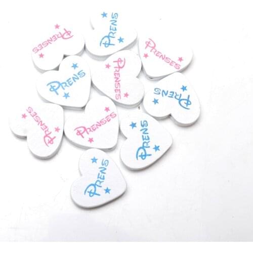 Natural Wooden beads Mix Heart Spacer Beads For Jewelry Making 21x25mm 20Pcs DIY 2020 new KL319