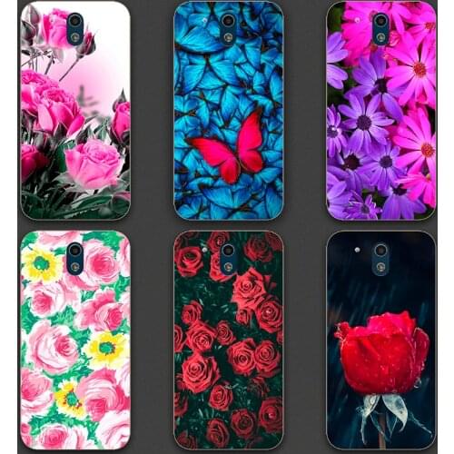 Case For HTC Desire 526 526G 526G+ 326 326G Dual Sim Colorful Flowers Skin Back Cover Phone Bags Protective Cases For HTC 526