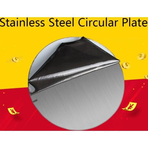 304 Disc Plate Stainless Steel Circular Plate Thickness 1.5 2 2.5 3mm Circular Flat-plate Round Disk Sheet