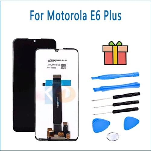 For Moto E6 Plus PAGA0004 LCD E6 Play Display Touch Screen Sensor Digiziter Assembly New For moto E6 Plus LCD